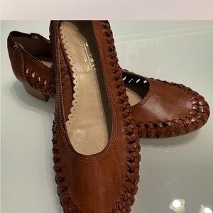 Brown Leather Women's Shoes